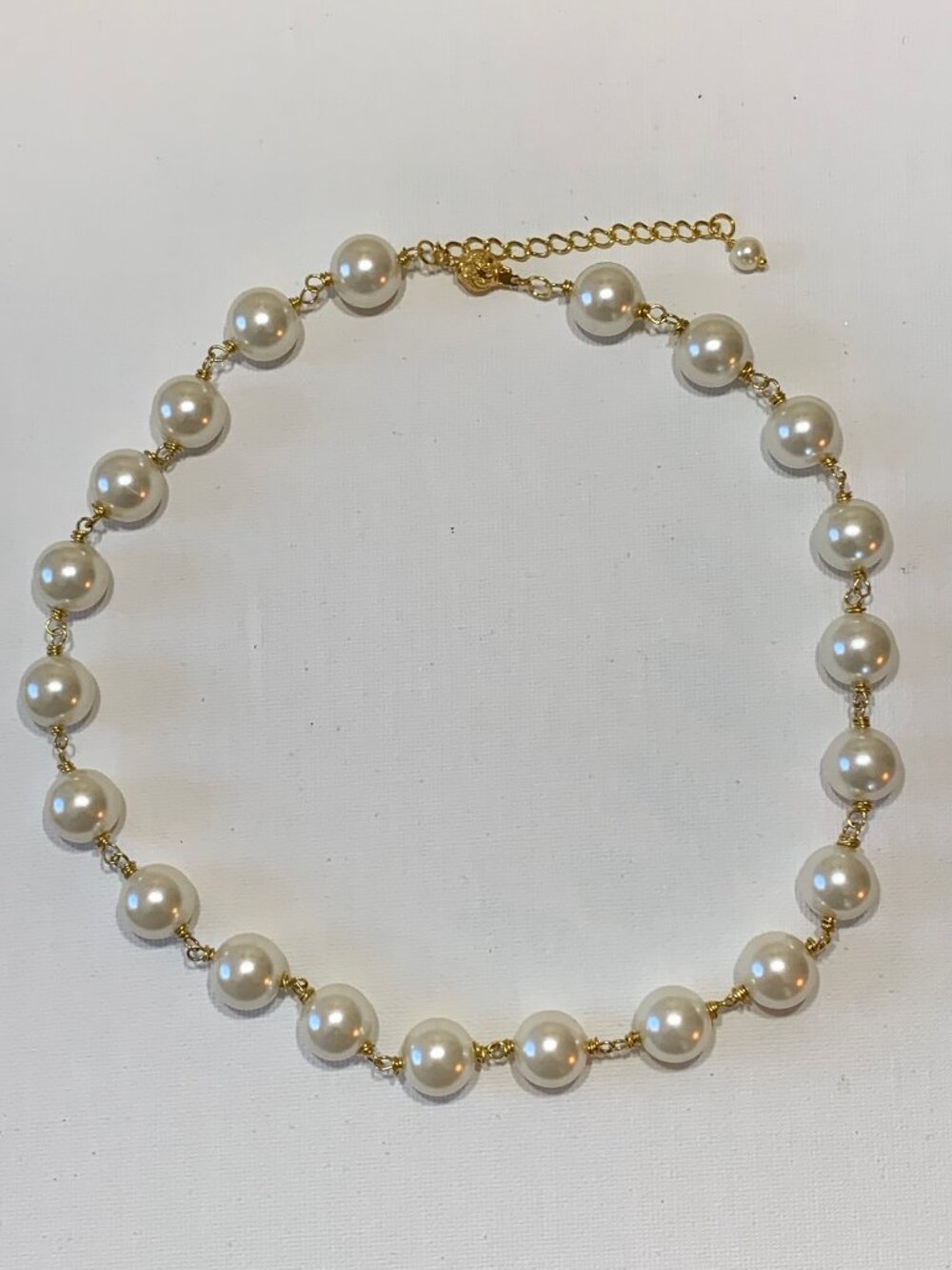 Handmade Shell Pearl Necklace